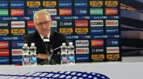 Conferenza stampa, Delneri: "Questi giocatori vanno rispettati. I giudizi devono essere consoni a quanto fatto sul campo, non al risultato"