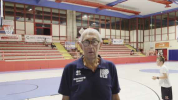 UEB Cividale, Pillastrini: "I primi acciacchi sono fisiologici nella preparazione"