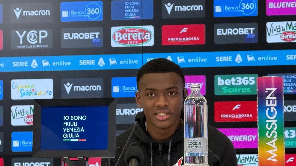 Udinese, Arizala in conferenza: "Sapevo che avrei potuto trovare spazio"