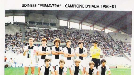 40 anni dell’Udinese Primavera Campione d’Italia