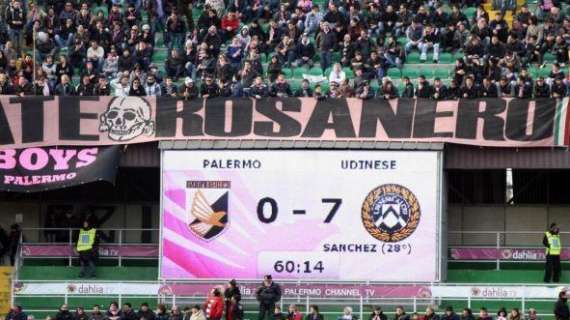 Lo 0-7 che ha segnato la storia di Palermo-Udinese