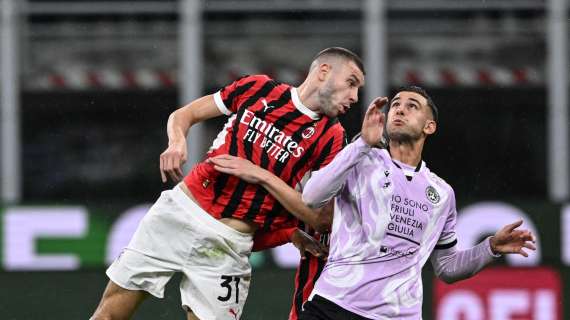 Milan-Udinese, IMPRESSIONI FINE PRIMO TEMPO: una distrazione fatale