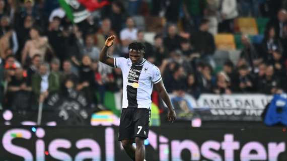 L'Udinese si congratula con Success: "Felice matrimonio da tutta la famiglia bianconera"