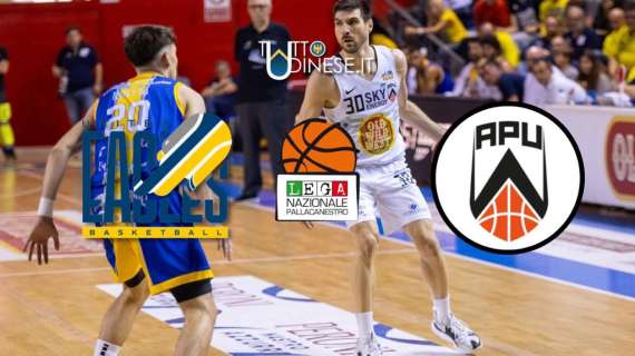 RELIVE Serie A2 UEB Gesteco Cividale-A.P.U. Old Wild West Udine 59-92 RISULTATO FINALE