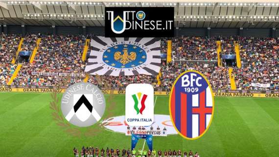 RELIVE COPPA ITALIA - Udinese-Bologna (4-0), finita, Lasagna chiude con un poker, si va agli ottavi