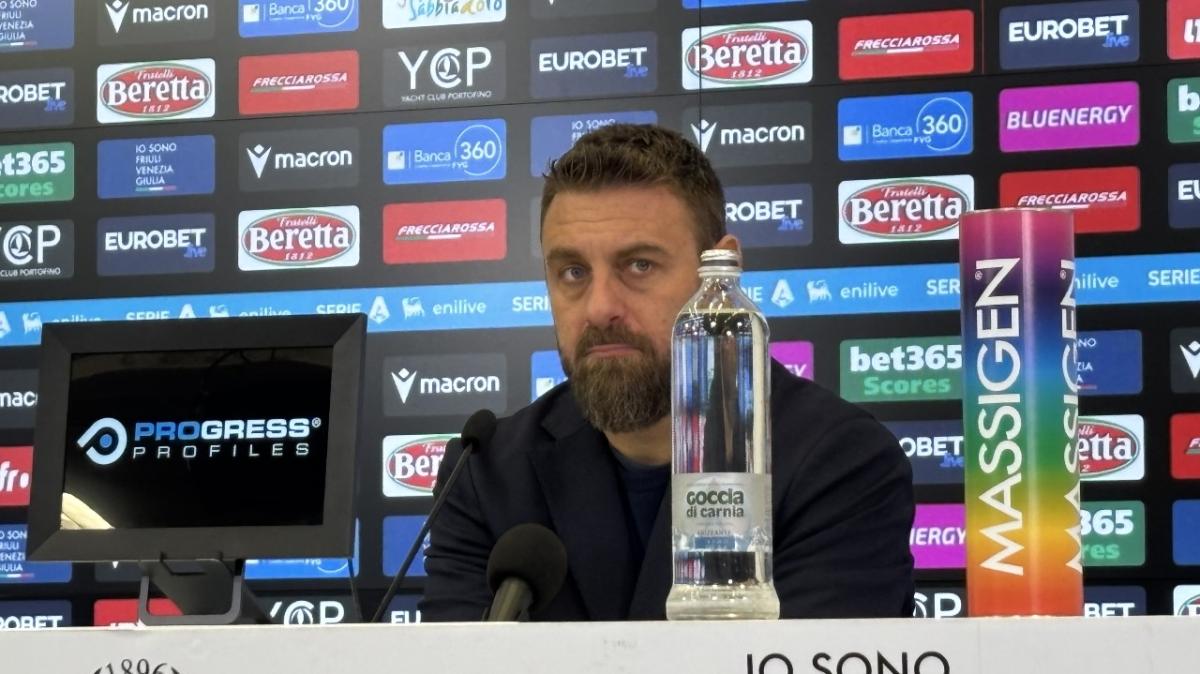 Genoa, De Rossi in conferenza stampa: "Questa è una squadra che lotta e che ha valori umani importanti"