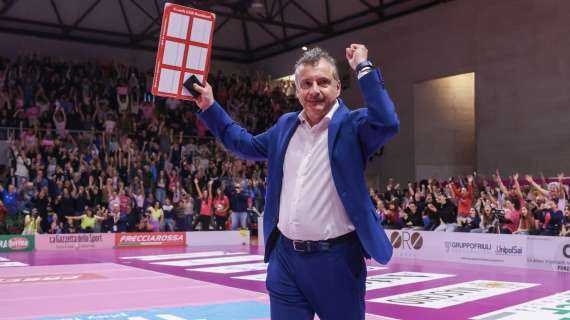 CDA Volley Talmassons, coach Barbieri: "Dedico questa promozione a tutti i friulani. Questa per me è una famiglia"