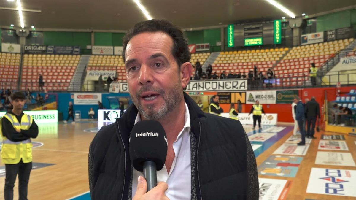 Apu Udine, Pedone: "Nel finale potevamo chiuderla, Venezia è stata brava"