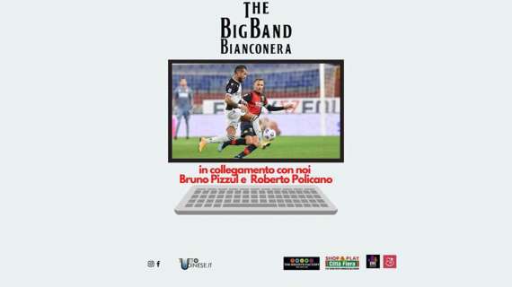 Rivedi la diretta della Big Band Bianconera e la videopinione di Davide post Genoa-Udinese
