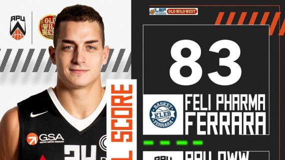 Ferrara fatale all'Apu: il recap della prima sconfitta esterna dei bianconeri