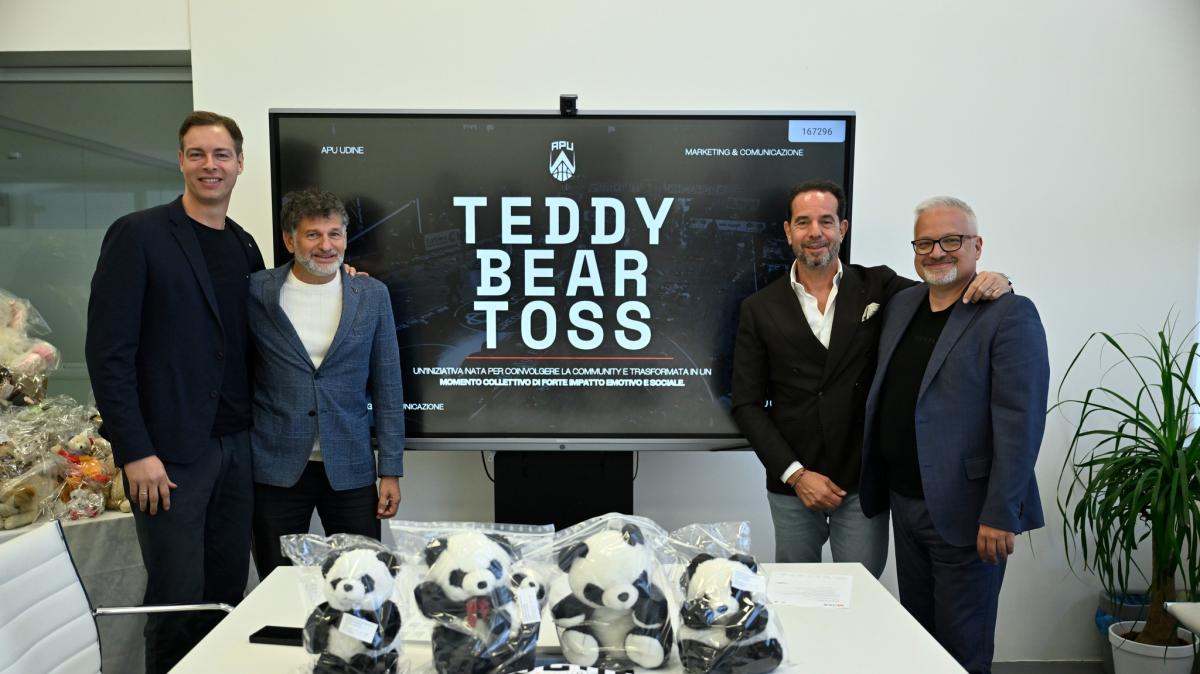 Teddy Bear Toss, presentato il bilancio dell’iniziativa presso la sede di GSA: oltre 4000 peluche verranno donati