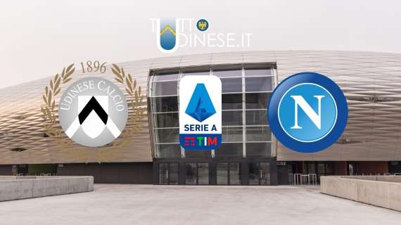 RELIVE Serie A Udinese-Napoli 1-2: nel finale arriva la sconfitta