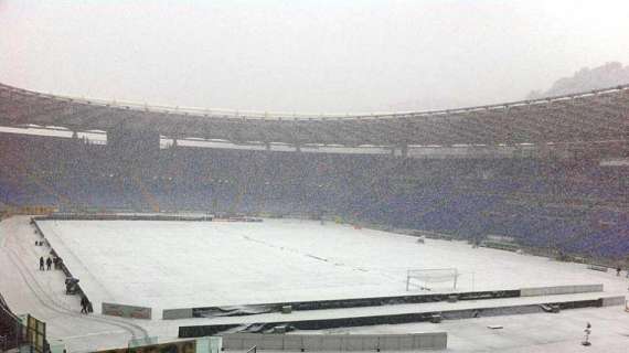 Neve, per la Serie A nessun rischio rinvio 