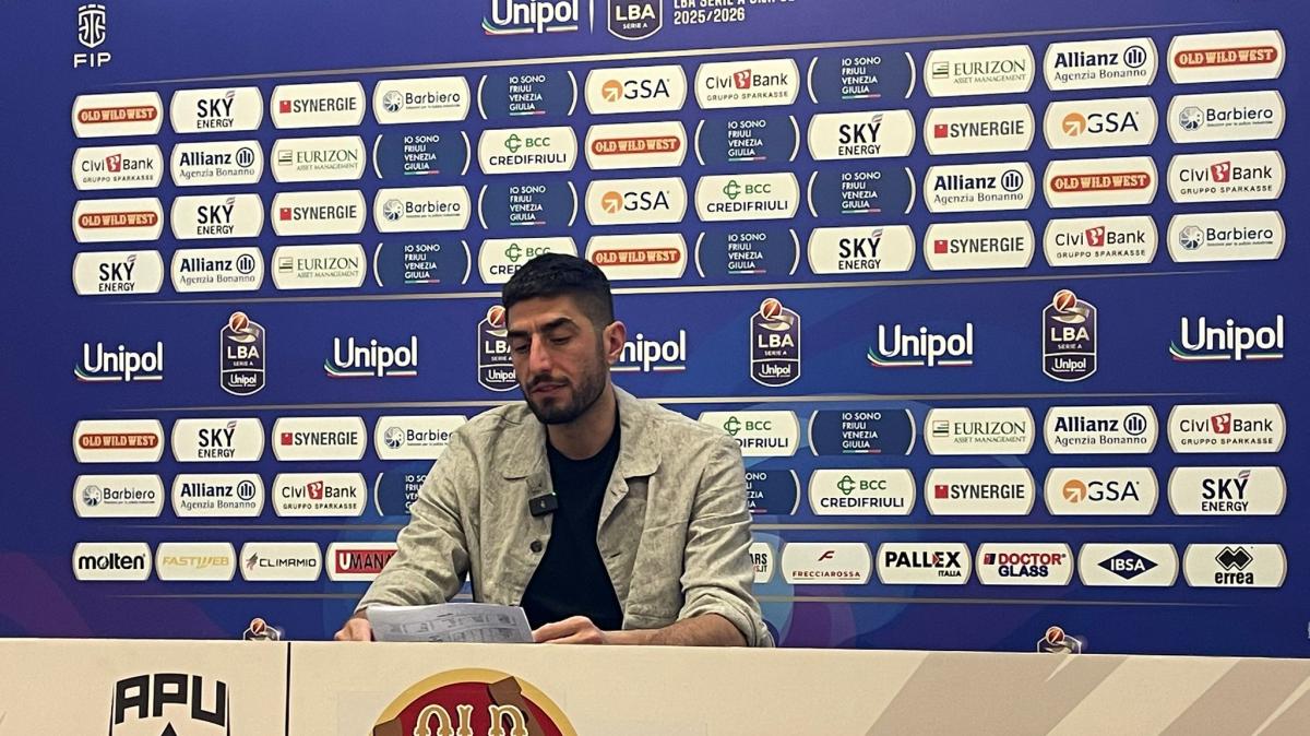 APU Udine, Da Ros: "Ho sempre voglia di migliorarmi, essere stato il capitano è un onore" 