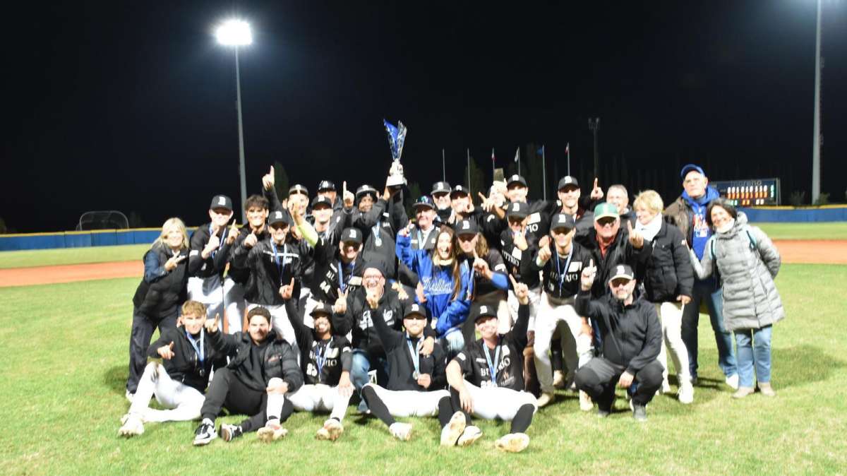 Baseball, i White Sox Buttrio vincono la Coppa Italia 2025