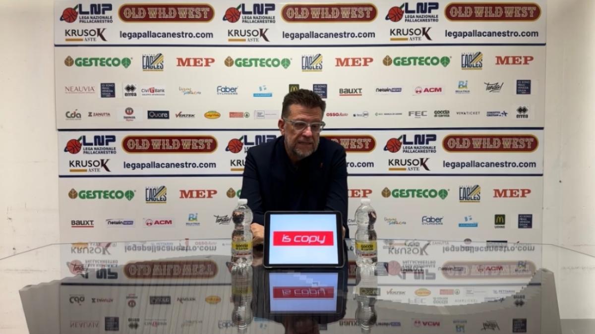 UEB Cividale, Micalich: “Qualcuno dice che abbiamo la pancia piena, ma saremo protagonisti fino a fine anno”