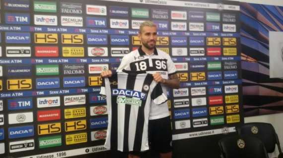Behrami:"Sono felicissimo di essere giunto ad Udine"