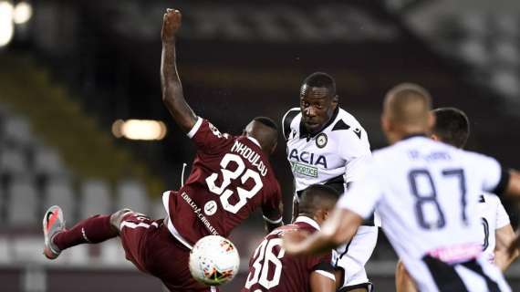 Torino-Udinese 1-0, LE PAGELLE: attacco inesistente, Musso si fa spaventare da Belotti