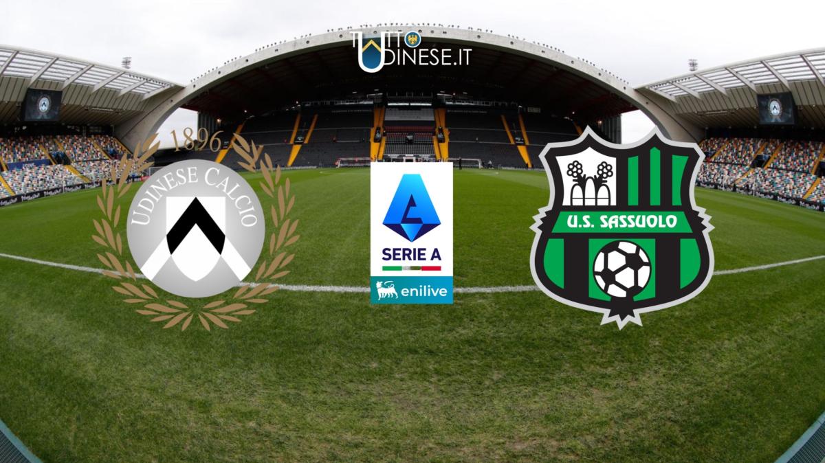 DIRETTA Serie A Udinese-Sassuolo 0-0: inizia la gara!