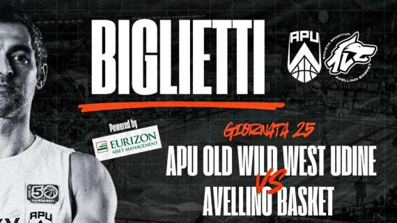 Apu Udine-Avellino, le informazioni sulla vendita dei biglietti 