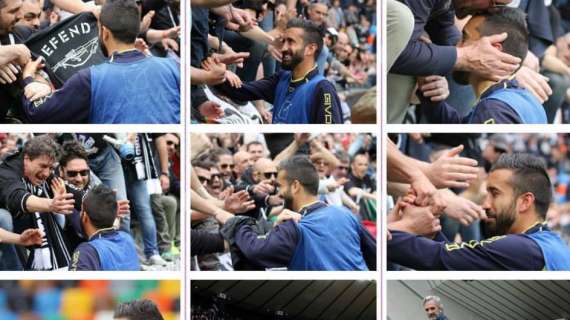 Il calcio è di chi lo ama. Il grazie di Pinzi: “Nella vita ci sono giorni che rimangono indelebili…”