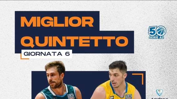 UEB Cividale, Redivo inserito nel miglior quintetto della sesta giornata 