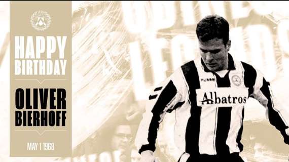 L'Udinese festeggia Bierhoff: l'ex centravanti tedesco compie oggi 57 anni