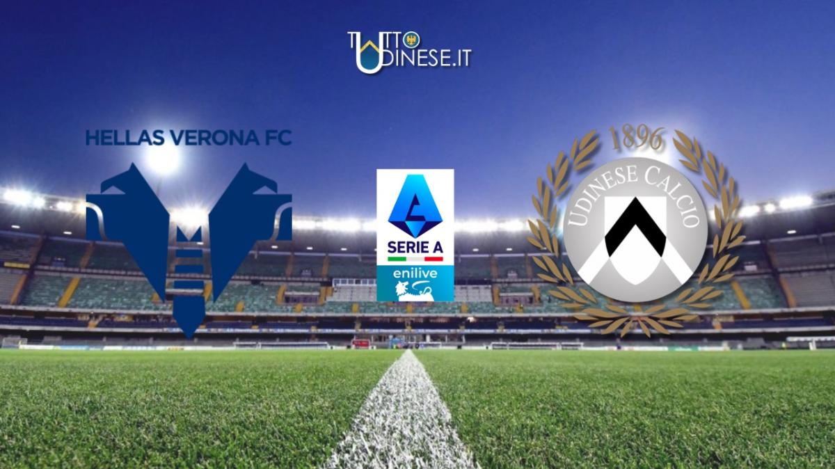 DIRETTA Serie A Hellas Verona-Udinese 0-0: calcio d’inizio alle 20.45
