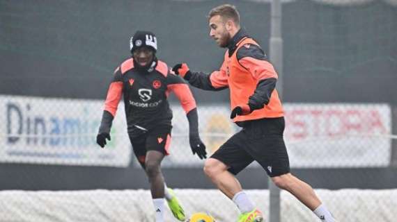 Udinese, seduta tattica a due giorni dalla Juventus: il report dell'allenamento
