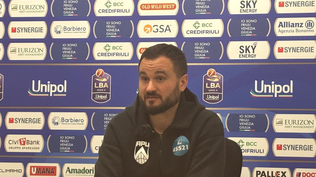 APU Udine-Olimpia Milano 86-83, Vertemati: "Non scopriamo oggi il carattere di questa squadra"