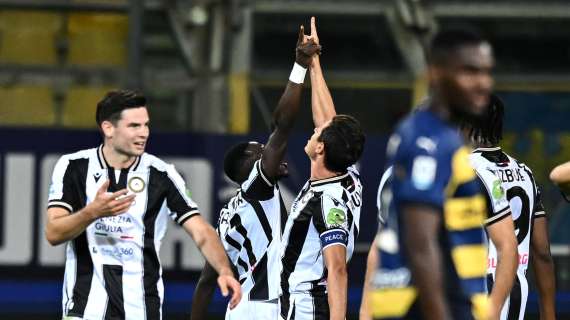 Udinese, la probabile formazione in vista del match contro la Roma