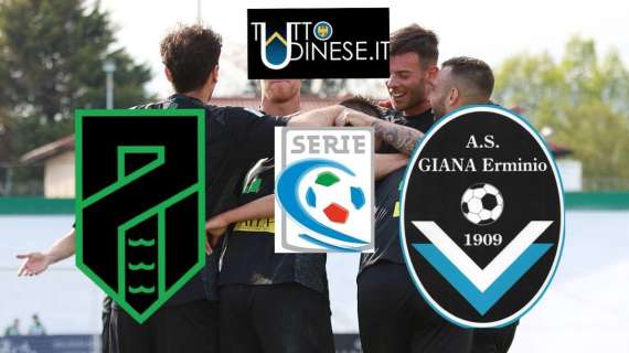 RELIVE Serie C Pordenone-Giana Erminio 3-1: È FATTA! RAMARRI IN SERIE B