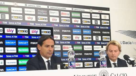 Conferenza stampa, Inzaghi: "L'Udinese così creerà problemi a tanti, ma noi abbiamo messo in campo un grandissimo spirito di gruppo"