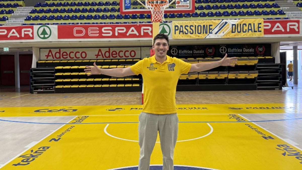 UEB Cividale, Redivo: "È un posto speciale per me, ora gli obiettivi sono più alti"