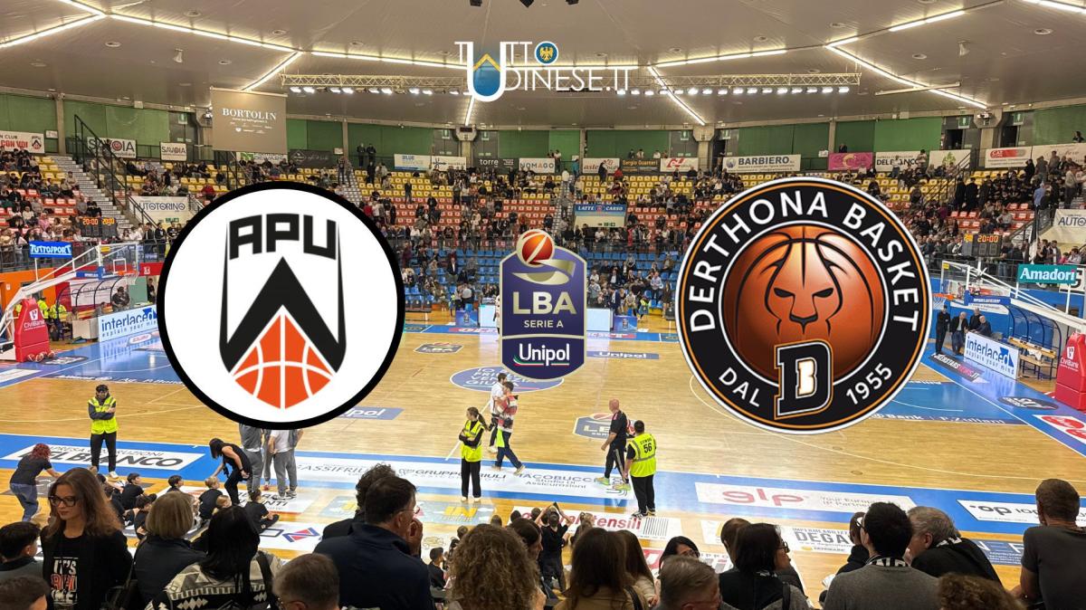 DIRETTA APU Udine - Derthona 90-93: RISULTATO FINALE