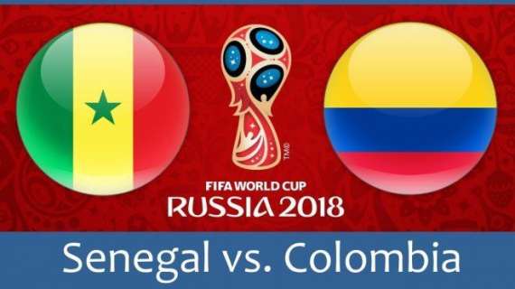 RELIVE FIFA World Cup Russia 2018, Senegal-Colombia 0-1, Colombia agli ottavi di finale