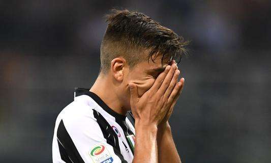 Juventus, Dybala: "Stiamo soffrendo"