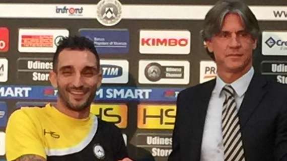 Lodi fa il suo ritorno all'Udinese: "Felice di tornare dove sono stato bene. Fisicamente sto bene"