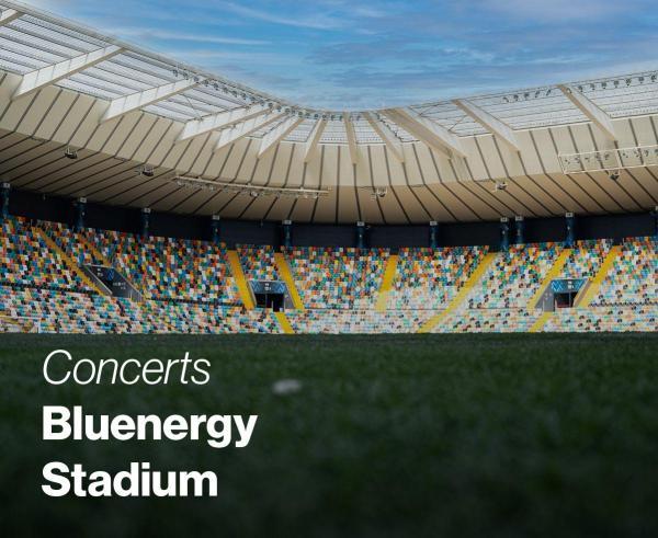 Oggi parte la stagione dei concerti al Bluenergy Stadium, Collavino: “Impatto positivo per il territorio”
