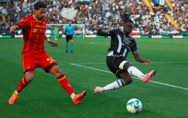 Udinese, problema alla coscia per Solet: da monitorare le sue condizioni