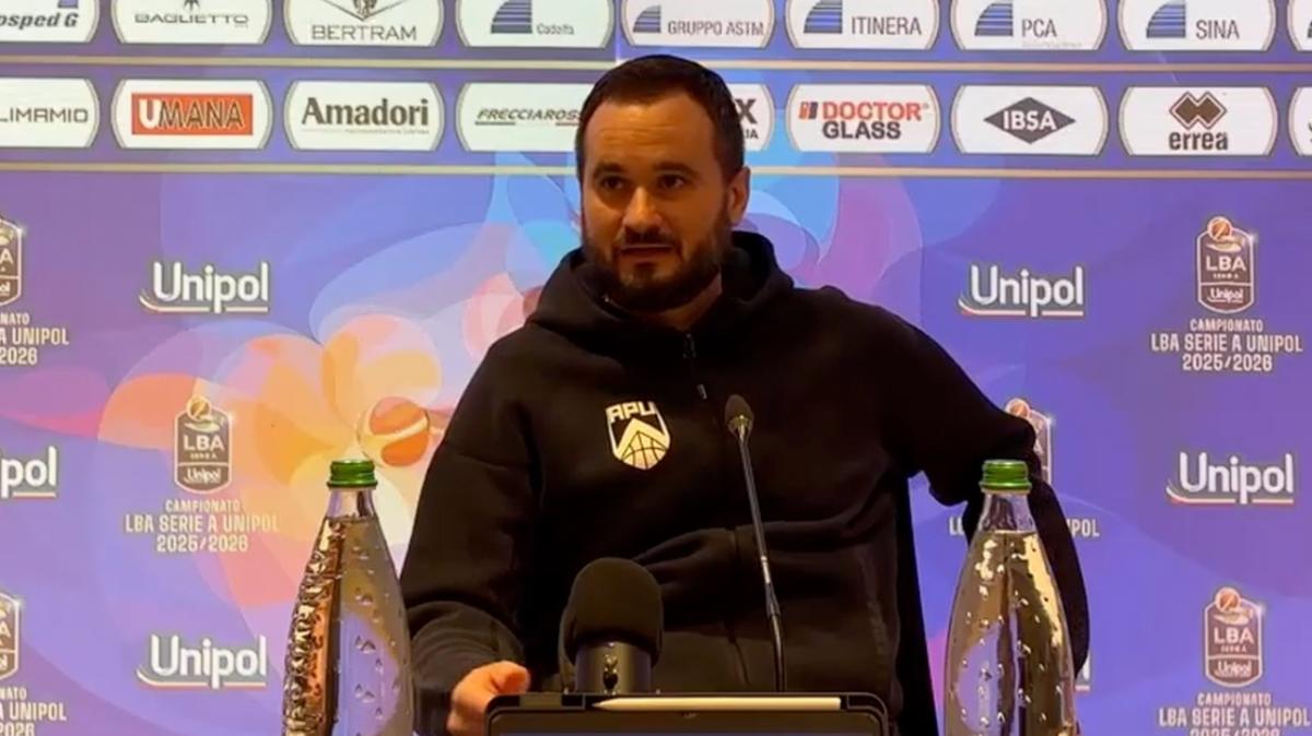 Apu Udine, Vertemati: "In Italia siamo molto risultatisi, il nostro lavoro va giudicato per la costanza di rendimento"