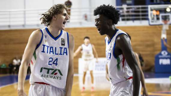 Europei U20, l'Italia batte 80-60 l'Ucraina grazie a Ferrari e Marangon. Ora l'Islanda agli ottavi
