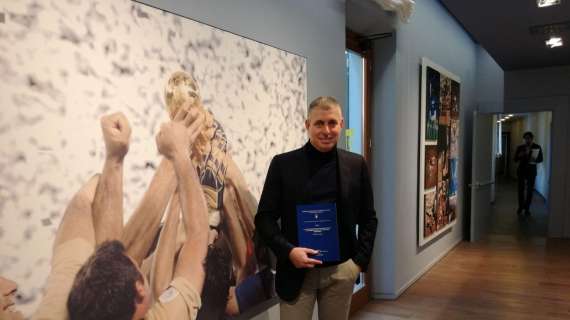 Alberto Cavagnis si laurea Direttore Sportivo a Coverciano