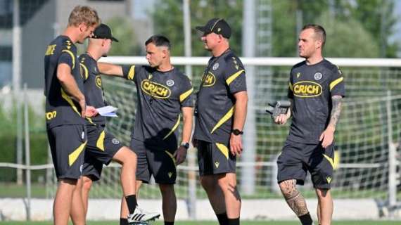 Udinese, definito ufficialmente lo staff della Prima squadra per la stagione 2025/26