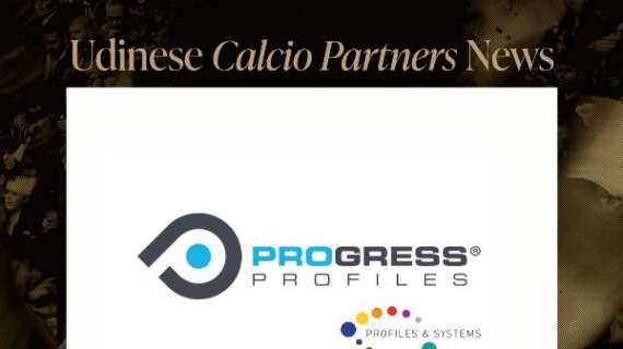 Udinese, Progress Profiles è un nuovo Official Partner