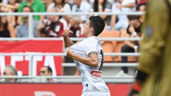 Perica rientra dal prestito al Mouscron, è di nuovo a Udine