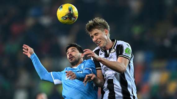 Udinese-Napoli 1-3, il tabellino della partita 