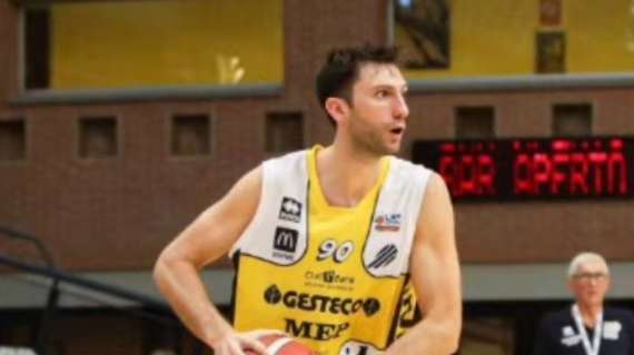 UEB Cividale-Dole Rimini 41-38 all'intervallo, Cesana: "Dobbiamo essere costanti nei 40 minuti"