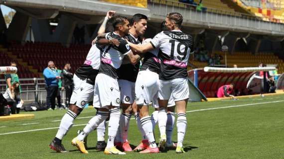 Benevento-Udinese 2-4, LE PAGELLE: De Paul inventa calcio, Molina e Larsen sfrecciano, Braaf dimostra il suo talento