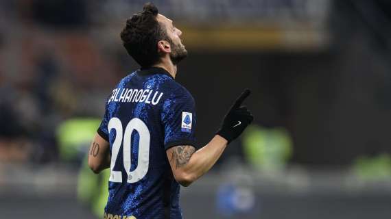 Inter senza Calhanoglu contro l'Udinese